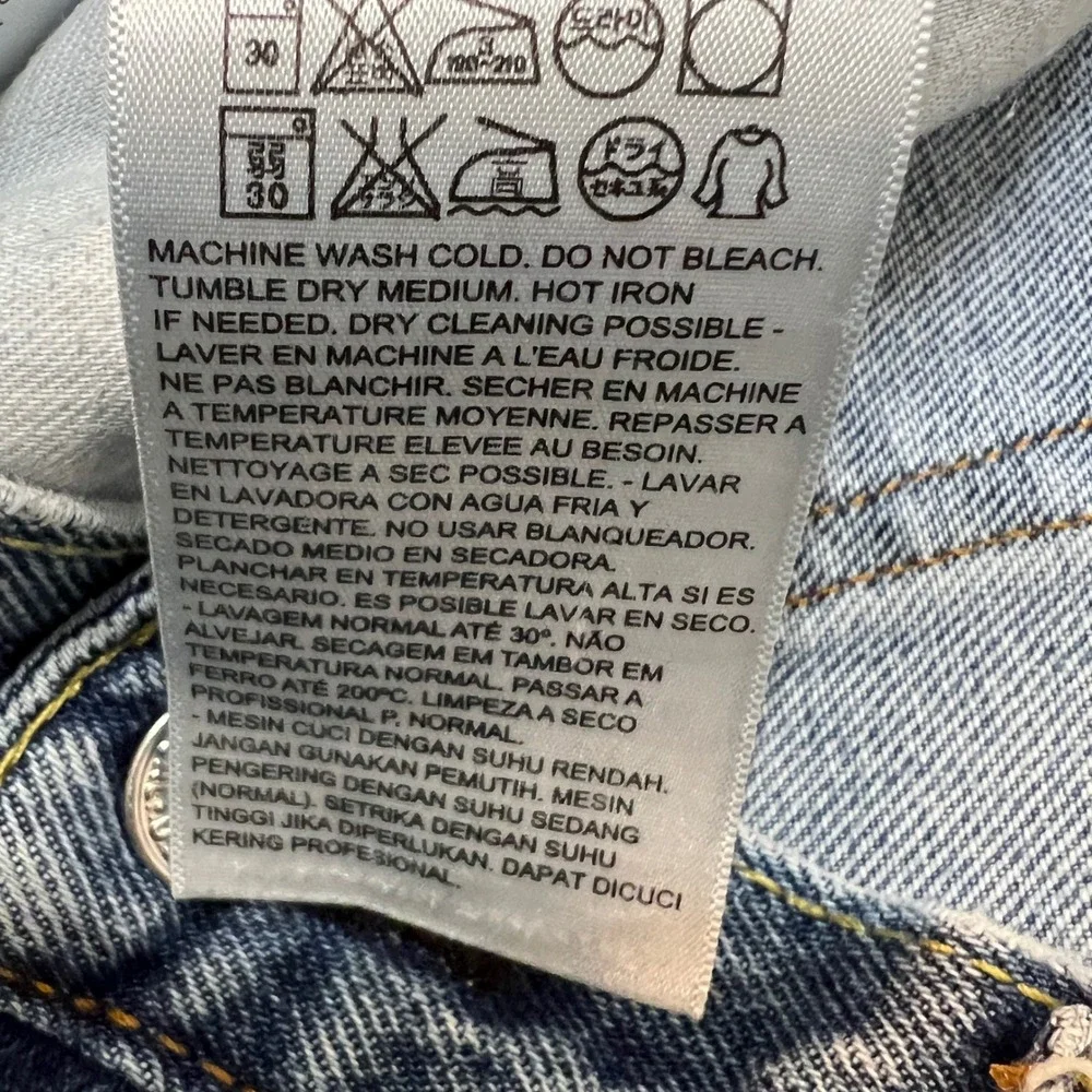 Levi's 505 Regular Fit Jeans Mens W38 L30 Blue Denim Classic Casual Vintage 90's